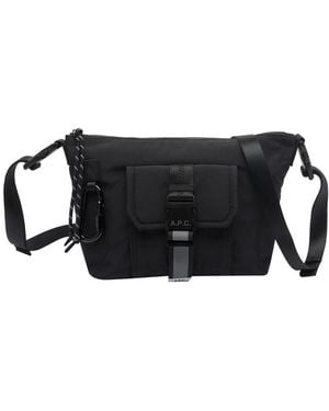 A.P.C. Treck Bum Bag - Black
