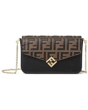 Fendi Clutch Bags - Black