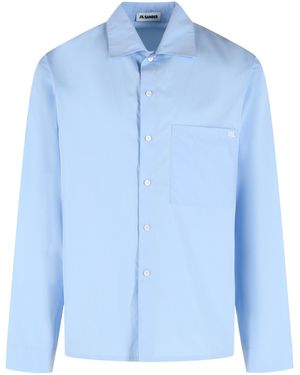 Jil Sander Light Cotton Shirt - Blue