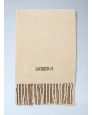 Jacquemus L'Echarpe Moisson Scarf - Natural