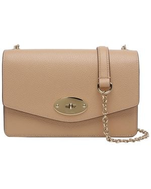 Mulberry Small Darley Crossbody Bag - Natural