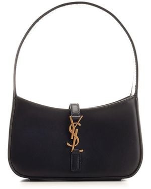 Saint Laurent "Le 5 À 7" Mini Shoulder Bag - Blue