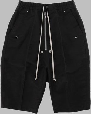 Rick Owens Shorts "Bela Pods" - Black