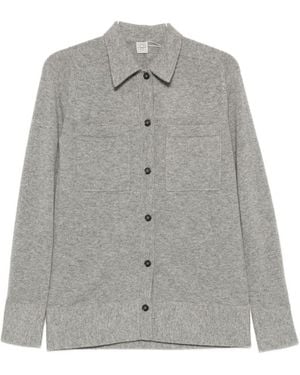 TOTEME Cashmere Shirt - Gray