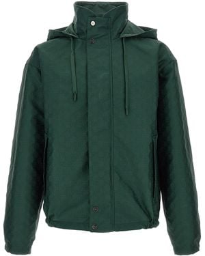 Gucci Reversible Ripstop Cotton Jacket - Green