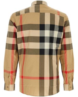 Burberry Long Sleeve Summerton Shirt - Brown