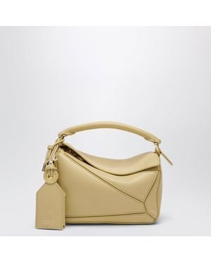 Loewe Mini Featherlight Puzzle Bag - Metallic