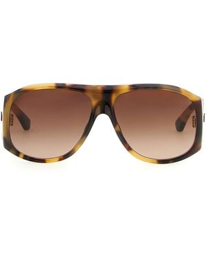 Chloé Chloé '60' Sunglasses - Brown