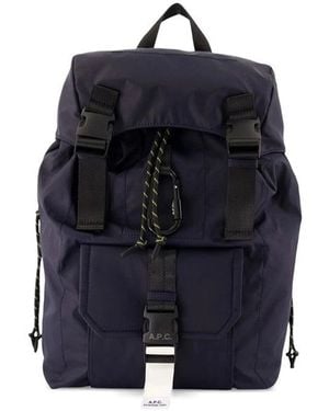 A.P.C. Backpacks - Blue