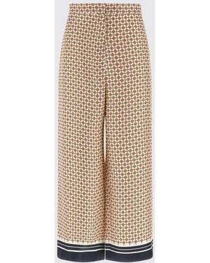 Max Mara Palazzo Pants - Natural