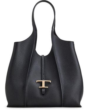 Tod's Small T Timeless Bag - Black