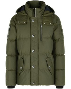 Moose Knuckles Cotton And Nylon Jacket - Green
