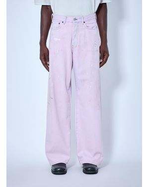 Acne Studios 1981 Loose Fit Jeans - Purple