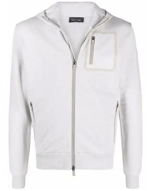 Herno Hooded Sweatshirt - White
