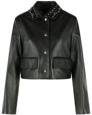 Marni Nappa Leather Jacket - Black