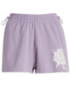 Moncler Clothing Shorts - Purple
