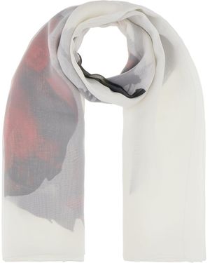 McQueen Accessories Scarves & Shawls - Gray