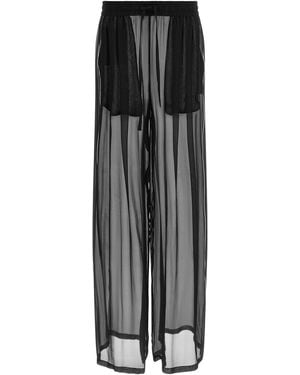 Dolce & Gabbana Chiffon Pants - Gray