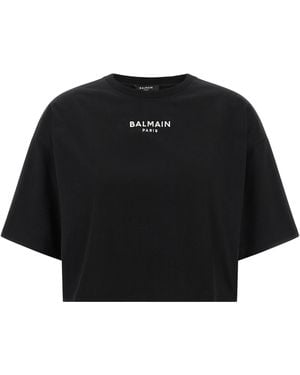 Balmain Paris' T-Shirt - Black