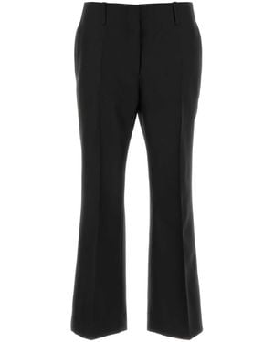 Dries Van Noten Wool Blend Paloma Pant - Black