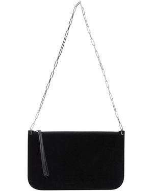Phoebe Philo Slip Chain Leather Pouch - White