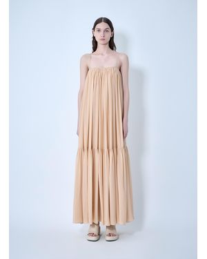 Chloé Chloã Silk Long Dress - White