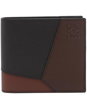 Loewe Puzzle Bifold Wallet - Brown