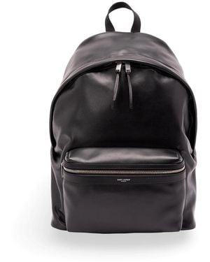 Saint Laurent 'Ysl' Backpack - Black