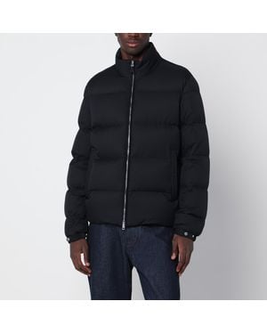 ZEGNA Zip-Up Down Jacket - Black