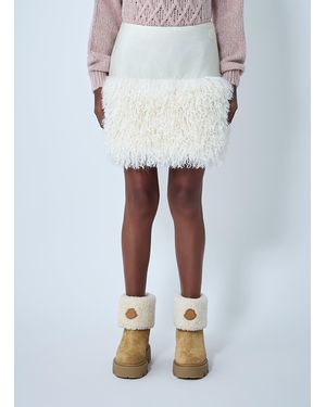 Moncler Eco Nylon Mini Skirt - White