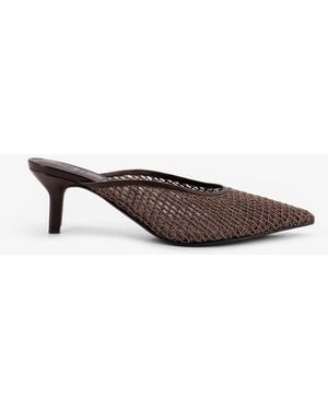Brunello Cucinelli Leather Sandals With Monili Detail - White