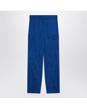 Ferragamo Electric Cargo Pants - Blue