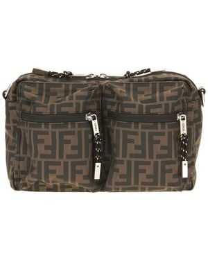 Fendi Bags Crossbody Bags - Gray