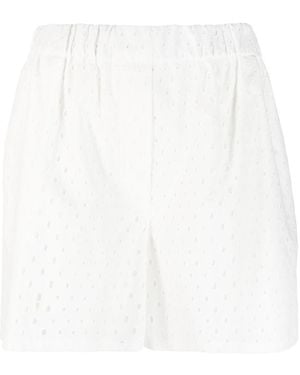 KENZO Regular Fit Shorts - White