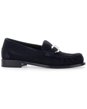 Ferragamo Marian Soft Mocassin - Blue