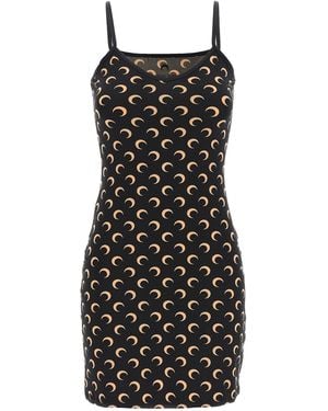Marine Serre 'Moon' Dress - Black