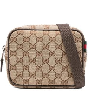 Gucci Clutch Bags - Brown