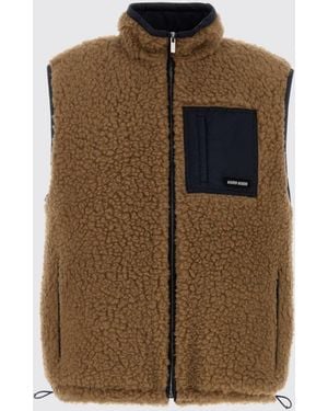 Miu Miu Waistcoat Camel - Brown