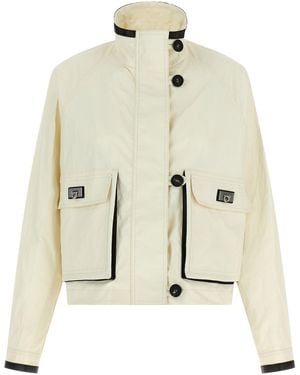 Ferragamo Light Jackets - Natural