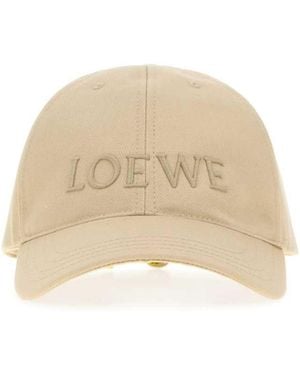 Loewe Sand Cotton Baseball Hat - Natural