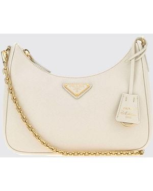 Prada Shoulder Bag - Natural