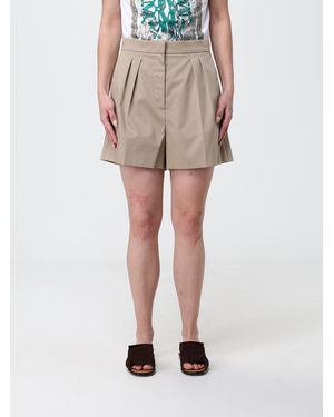 Max Mara Shorts Kaki - Natural