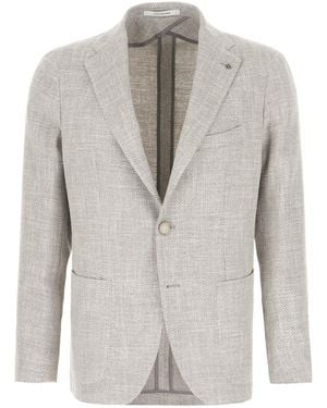 Tagliatore Clothing Blazers E Gilets - Gray