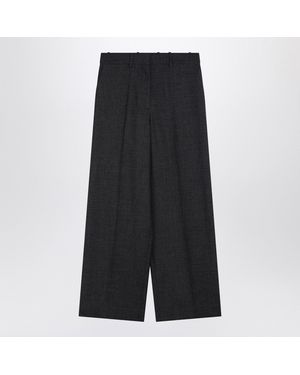 Givenchy Wide-Leg Tailored Pants - Black
