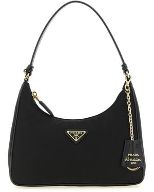 Prada Re-Edition 2005' Mini Shoulder Bag - Black