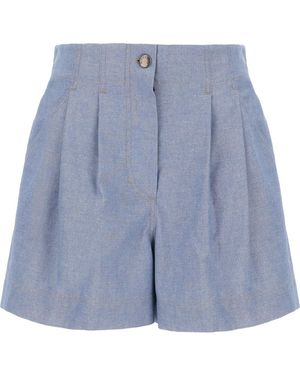 Moncler Clothing Shorts - Blue