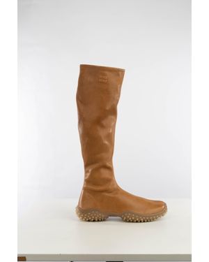 Miu Miu Shoes Boots - White