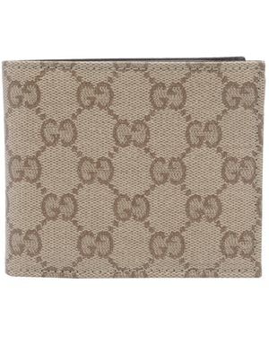 Gucci Gg Bi-Fold Wallet - Metallic