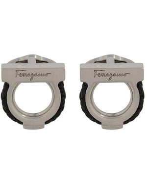 Ferragamo Clips Bars - Metallic