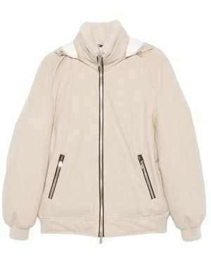 Brunello Cucinelli Neutrals Jackets - Natural